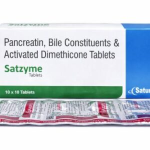 Pancreatin and Activated Dimethicone Tablets | Satzyme