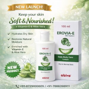 Vitamin E and Aloe Vera Lotion | Erovia-E