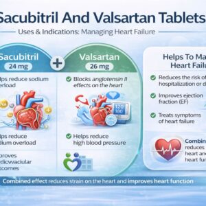Sacubitril 24Mg And Valsartan 26Mg Tablets | Silival-50