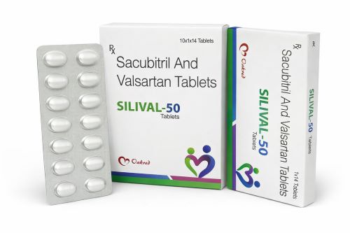 Sacubitril 24Mg And Valsartan 26Mg Tablets | Silival-50