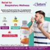 Terbutaline Sulphate Ambroxol Hydrochloride Guaiphenesin Menthol Syrup | Satroxin AM