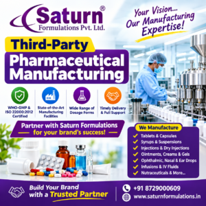 Third Party Pharmaceutical Manufacturing - Saturn Formulations